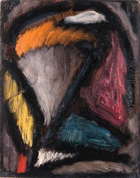 Meditation Oil Painting by Alexei Jawlensky