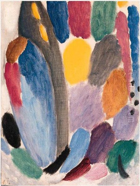 Variation Oil Painting by Alexei Jawlensky