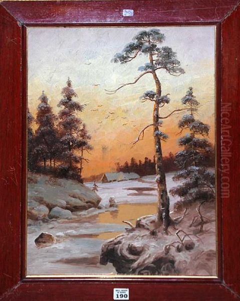 Russia Oil Painting by Iulii Iul'evich (Julius) Klever