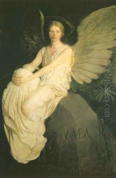 Stevenson Memorial Oil Painting by Abbott Handerson Thayer