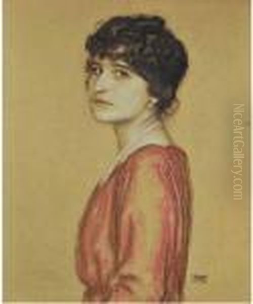 Ritratto Femminile by Franz von Stuck