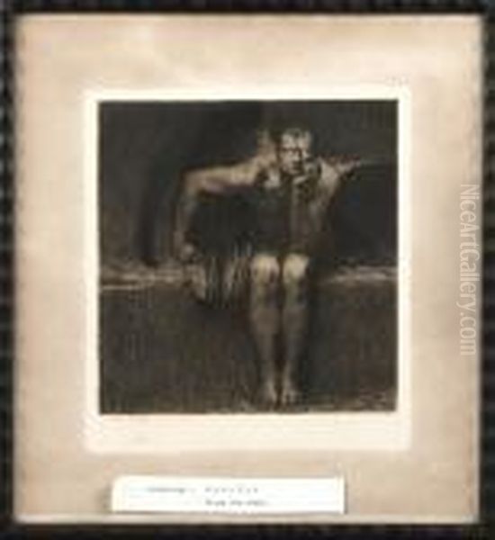 Von Oil Painting by Franz von Stuck