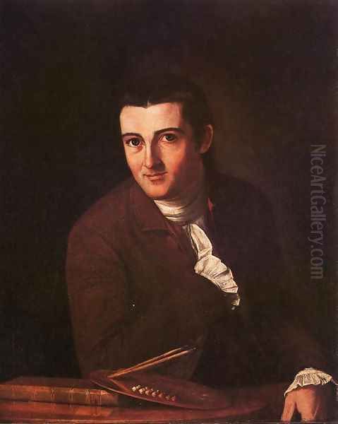 Self Portrait Oil Painting by John Trumbull