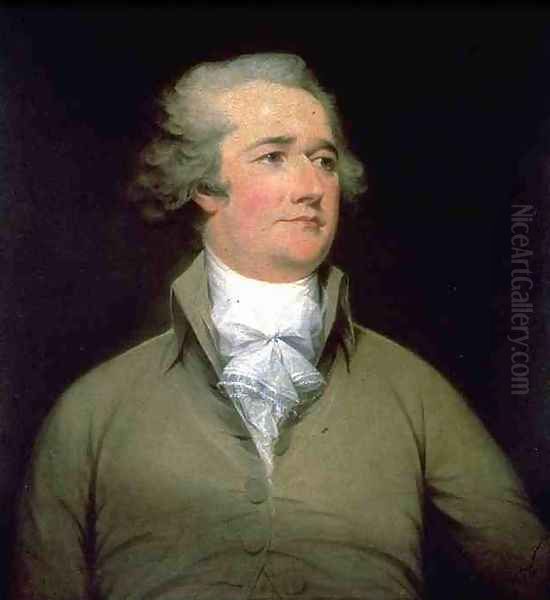 Alexander Hamilton Oil Painting by John Trumbull