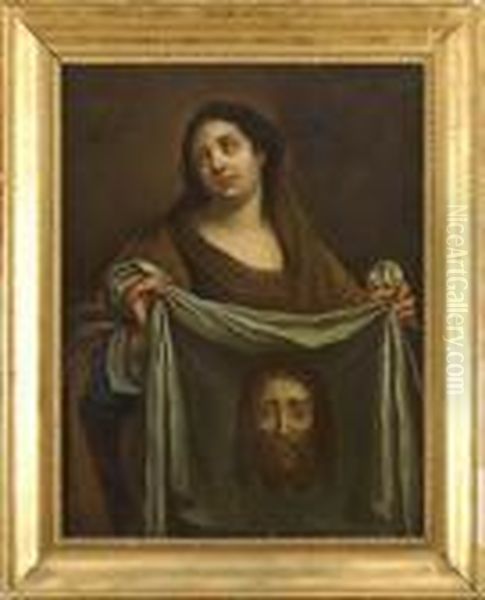 La Veronica Oil Painting by Aubin Vouet