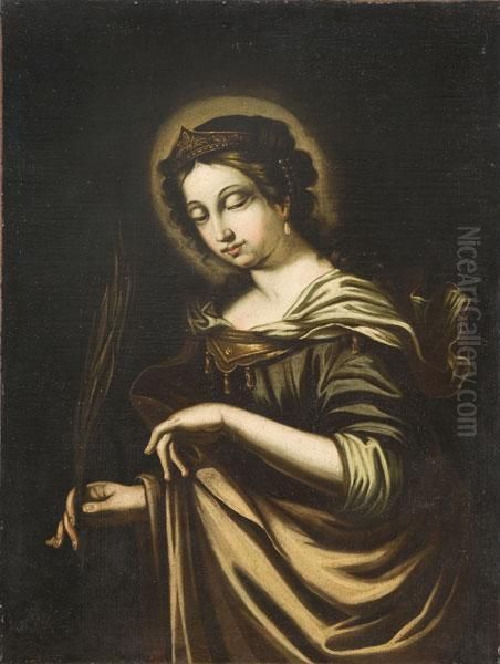 Condizioni Del Dipinto Oil Painting by Aubin Vouet