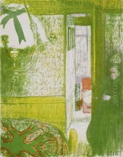 Interieur A La Suspension Oil Painting by Jean-Edouard Vuillard