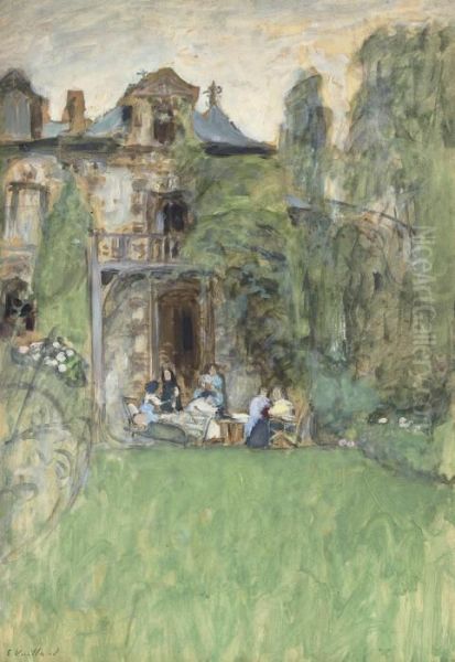 Dejeuner Sur L'herbe Oil Painting by Jean-Edouard Vuillard