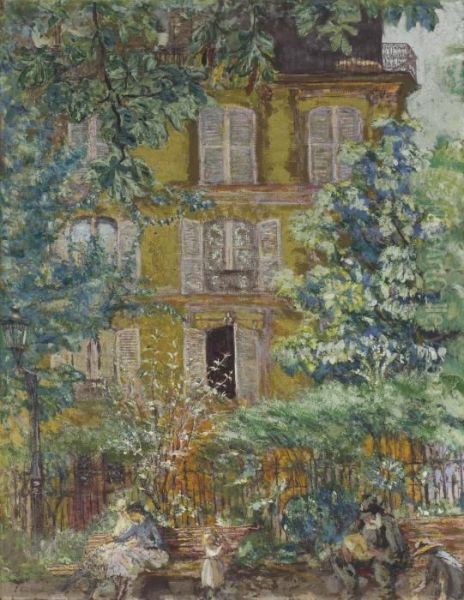 Le Square Oil Painting by Jean-Edouard Vuillard