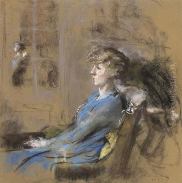 Emmy Lynn Oil Painting by Jean-Edouard Vuillard