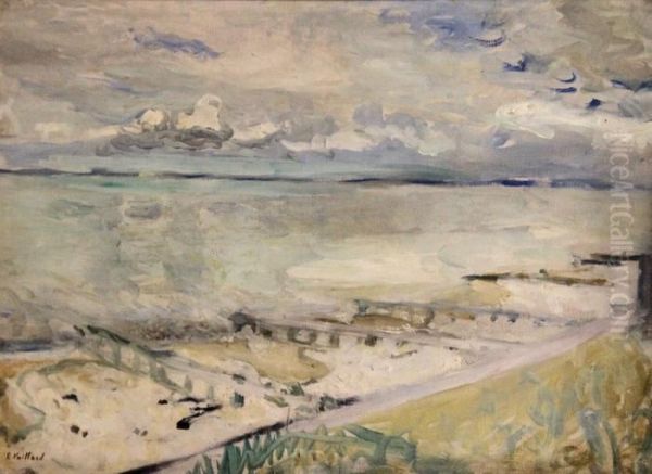 La Cote A Honfleur Oil Painting by Jean-Edouard Vuillard