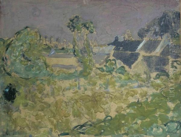 Maisons En Bretagne Oil Painting by Jean-Edouard Vuillard