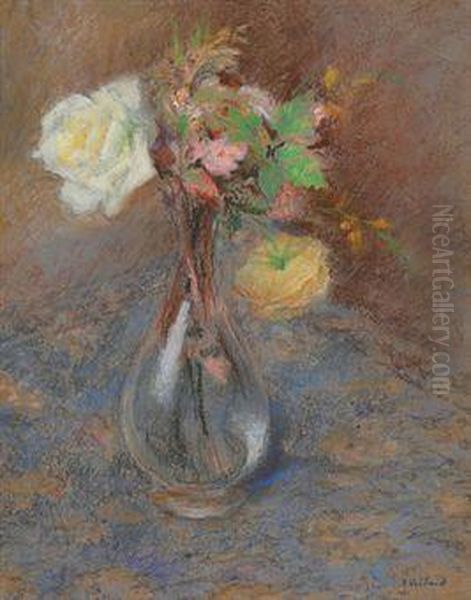 Roses Oil Painting by Jean-Edouard Vuillard