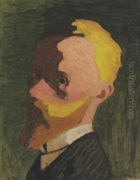 Autoportrait Oil Painting by Jean-Edouard Vuillard