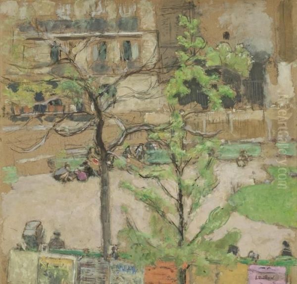 Square Berlioz Oil Painting by Jean-Edouard Vuillard