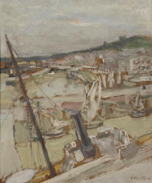 Le Port D'honfleur Oil Painting by Jean-Edouard Vuillard