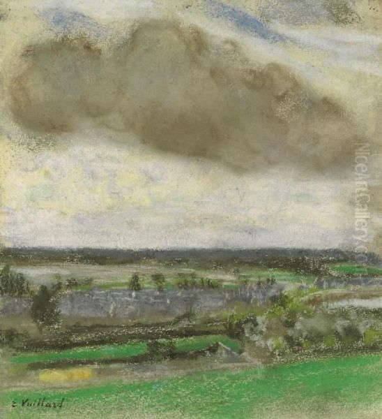 Le Nuage Brun Oil Painting by Jean-Edouard Vuillard