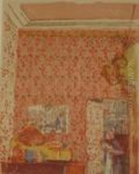 Dix-neuf Lithographies En Couleurs. Oil Painting by Jean-Edouard Vuillard