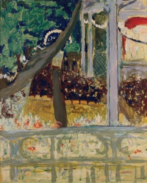 Dans Ses Premieres Oil Painting by Jean-Edouard Vuillard