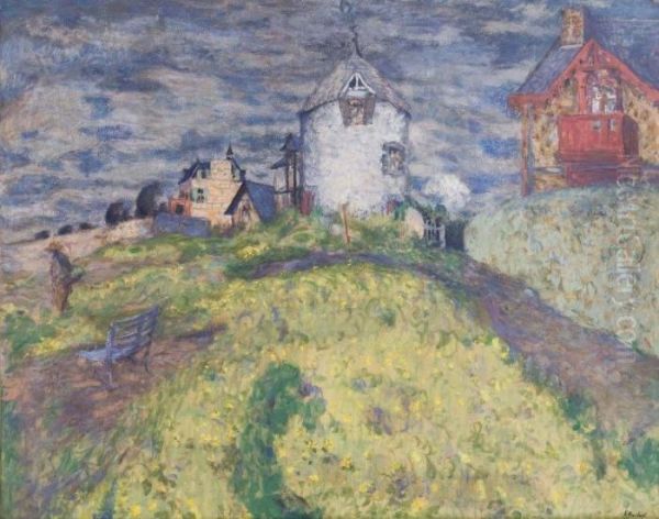 Moulin A Saint-jacut De La Mer Ou Lesvillas Oil Painting by Jean-Edouard Vuillard