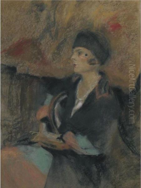 Annette Salomon Oil Painting by Jean-Edouard Vuillard