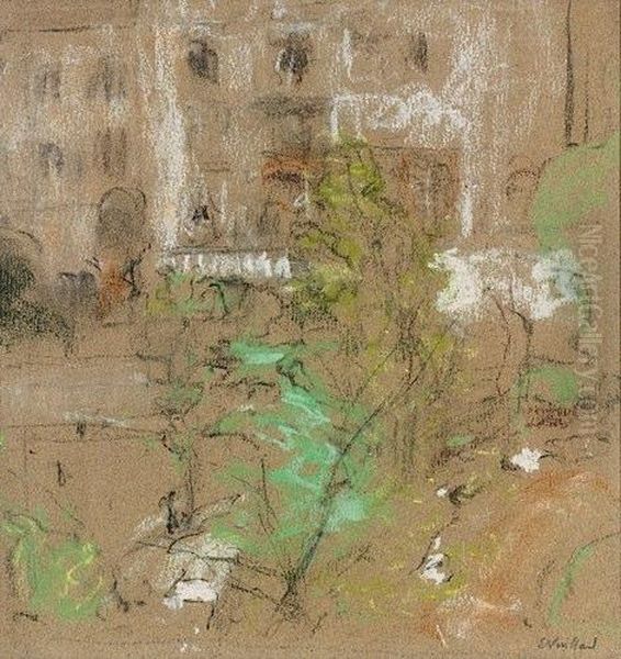 Le Square Par La Fenetre Oil Painting by Jean-Edouard Vuillard