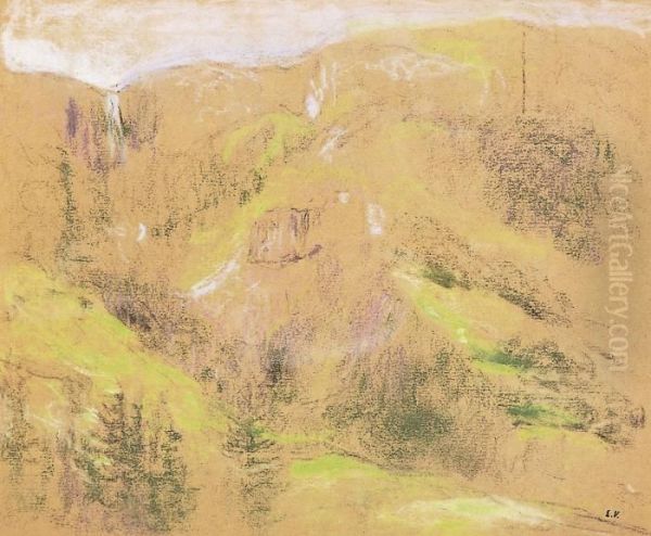 Paysage Des Vosges Oil Painting by Jean-Edouard Vuillard