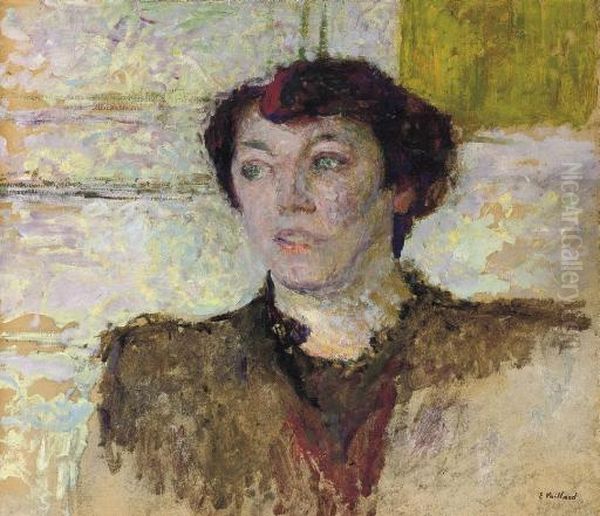 Femme Oil Painting by Jean-Edouard Vuillard