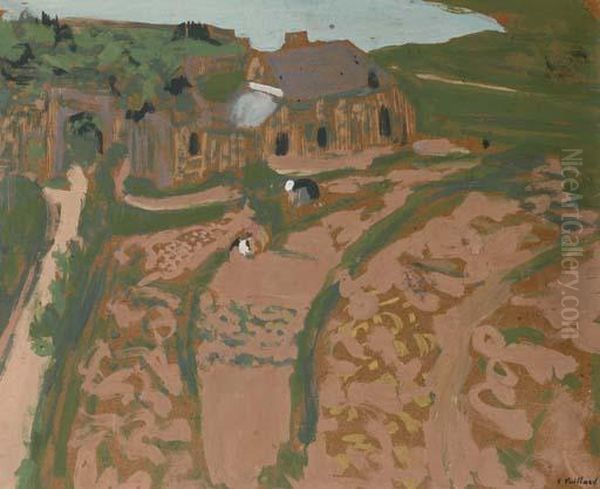 En Bretagne, Saint-jacut Oil Painting by Jean-Edouard Vuillard