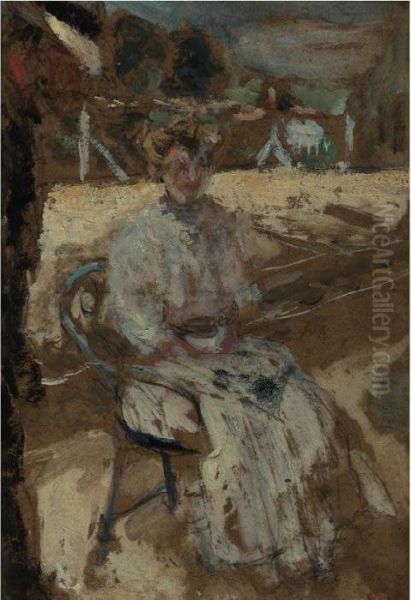 Monsieur Et Madame Alexandre Natanson Oil Painting by Jean-Edouard Vuillard