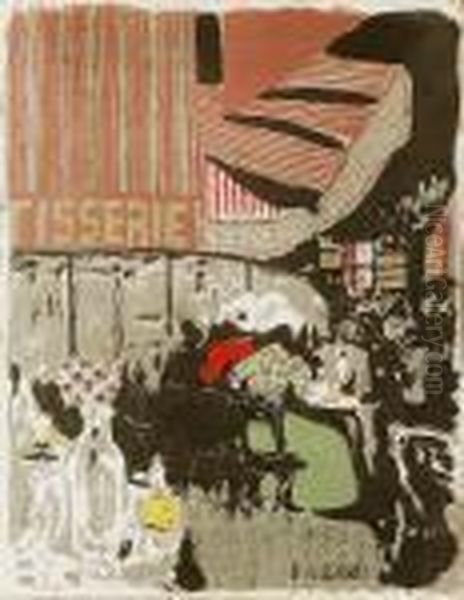 La Patisserie (roger-marx 41) Oil Painting by Jean-Edouard Vuillard