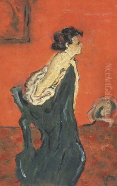 Marthe Mellot Oil Painting by Jean-Edouard Vuillard