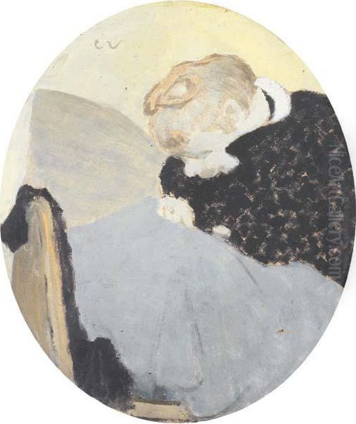 La Ravaudeuse Oil Painting by Jean-Edouard Vuillard