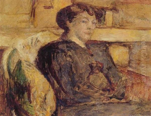 Madame Hessel Oil Painting by Jean-Edouard Vuillard