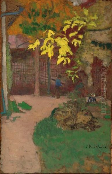 Le Jardin Oil Painting by Jean-Edouard Vuillard