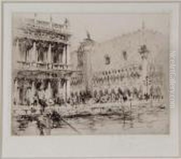 San Marco, Venice Oil Painting by William Walcot