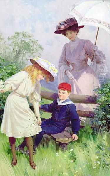 Seeds That Travel Oil Painting by Percy Tarrant