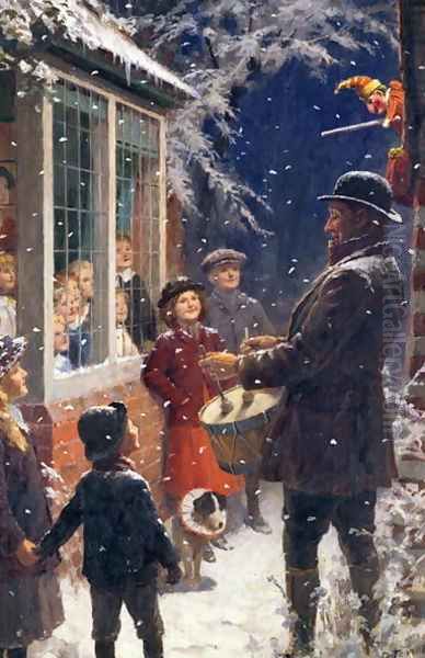 The Entertainer Oil Painting by Percy Tarrant