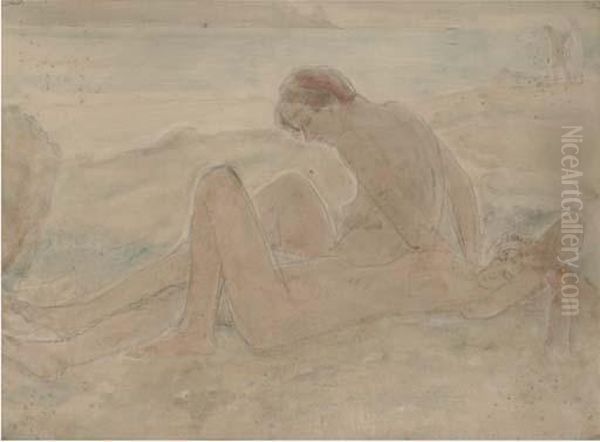 The Bathers Oil Painting by Ethel, Dame Walker