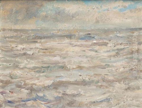 Seascape Oil Painting by Ethel, Dame Walker