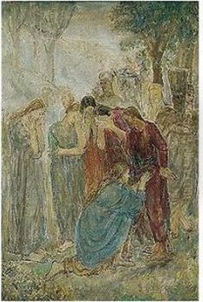 Allegorical Scene by Ethel, Dame Walker