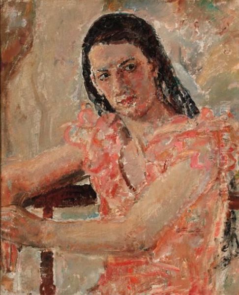 Portrait Of A Lady Oil Painting by Ethel, Dame Walker