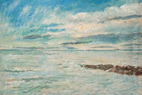 Sea Piece by Ethel, Dame Walker