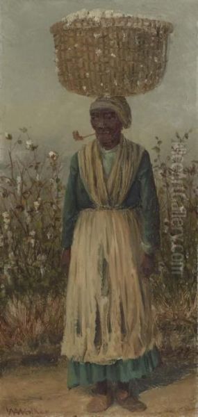 Woman Oil Painting by William Aiken Walker