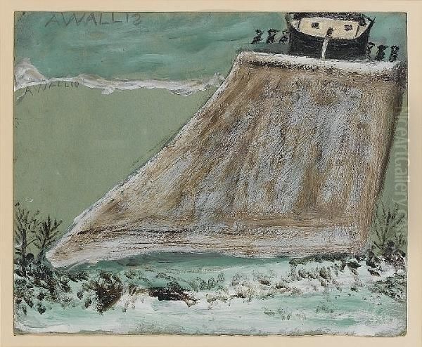 Mount Ararat Oil Painting by Alfred Wallis