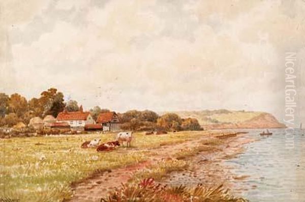 Paesaggio Inglese Oil Painting by George Stanfield Walters