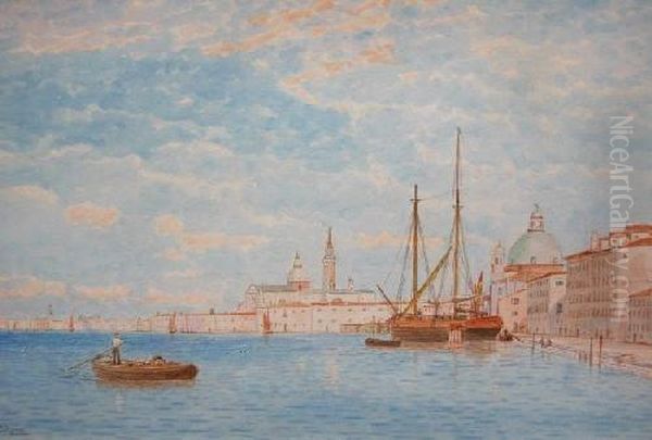 S. Giorgio, Maggiore, Venice Oil Painting by George Stanfield Walters