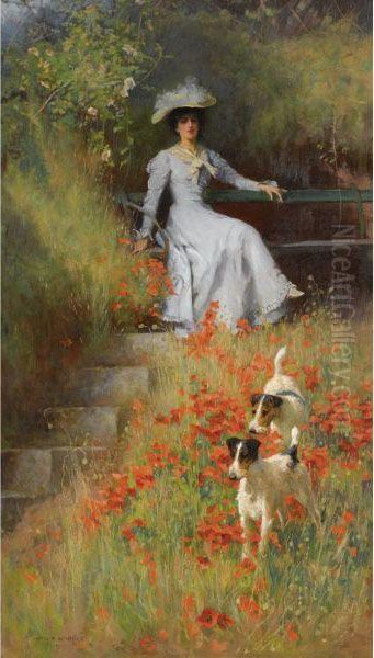 With Room To Run Oil Painting by Arthur Wardle