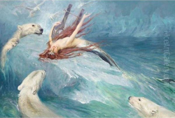 The Lure Of The North Oil Painting by Arthur Wardle