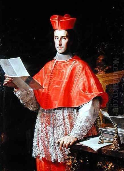 Cardinal Pietro Ottoboni 1610-91, c.1700 Oil Painting by Francesco Trevisani